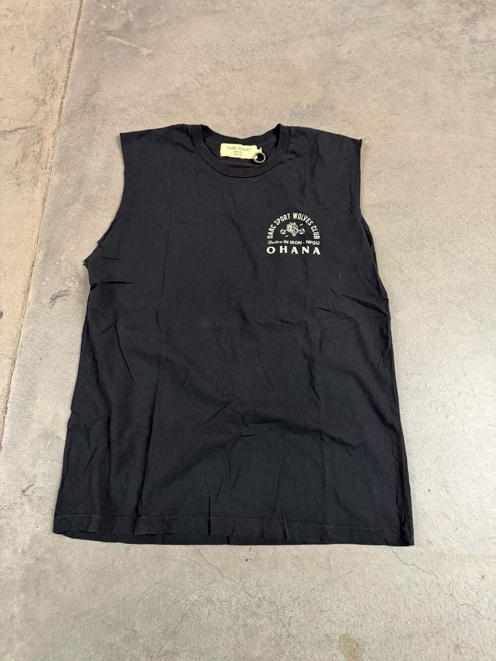 Darc Sport Ohana 2020 Muscle Tank Size L Black Graphic